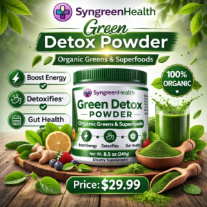 SyngreenHealth Green Detox Powder